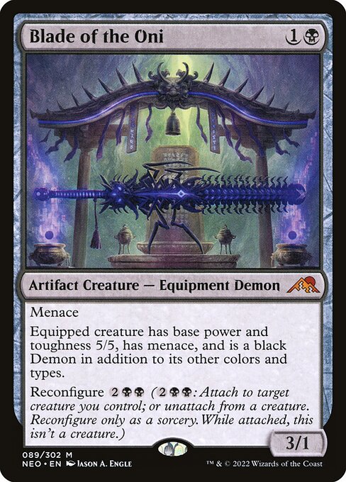 [Foil] NEO 089 Blade of the Oni M