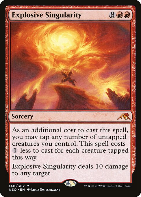 [Foil] NEO 140 Explosive Singularity M