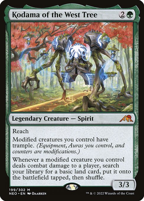 [Foil] NEO 199 Kodama of the West Tree M