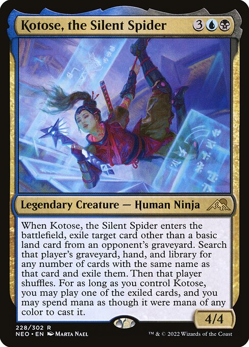 [Foil] NEO 228 Kotose, the Silent Spider R