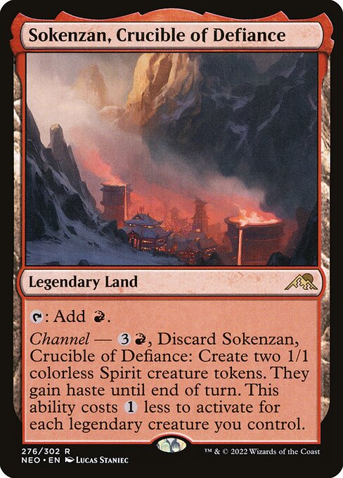 [Foil] NEO 276 Sokenzan, Crucible of Defiance R