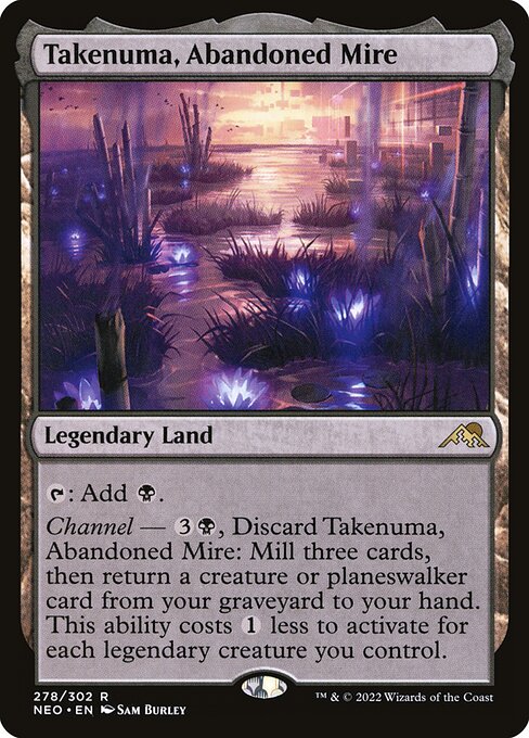 [Foil] NEO 278 Takenuma, Abandoned Mire R