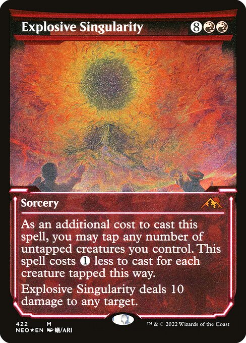 [Foil Etched] NEO 422 Explosive Singularity (Foil Etched) M