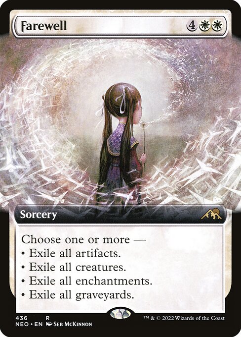 [Foil] NEO 436 Farewell (Extended Art) R