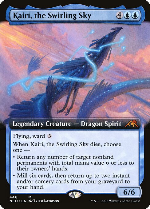 [Foil] NEO 446 Kairi, the Swirling Sky (Extended Art) M