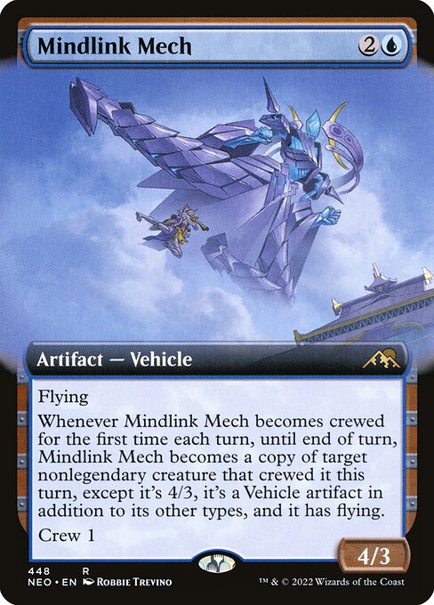 [Foil] NEO 448 Mindlink Mech (Extended Art) R
