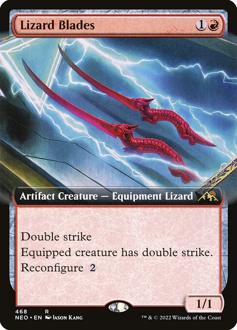 [Foil] NEO 468 Lizard Blades (Extended Art) R