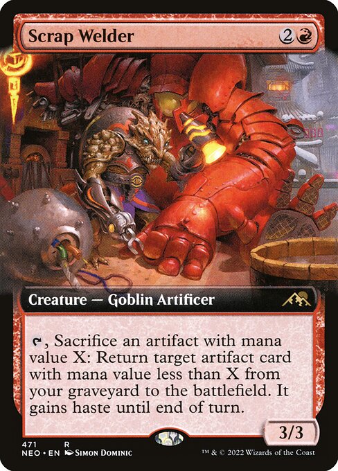 [Foil] NEO 471 Scrap Welder (Extended Art) R