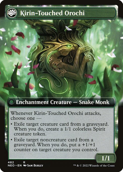 [Foil] NEO 482 Teachings of the Kirin (Extended Art - 482) R