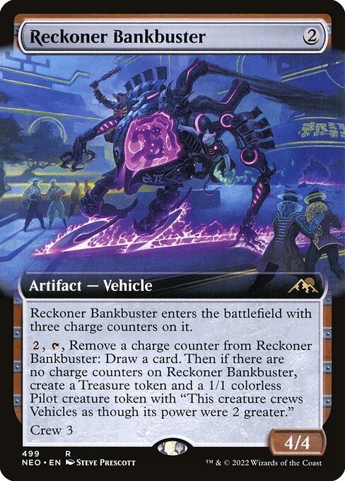 [Foil] NEO 499 Reckoner Bankbuster (Extended Art) R