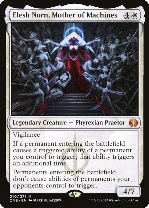 [Foil] ONE 010 Elesh Norn, Mother of Machines M