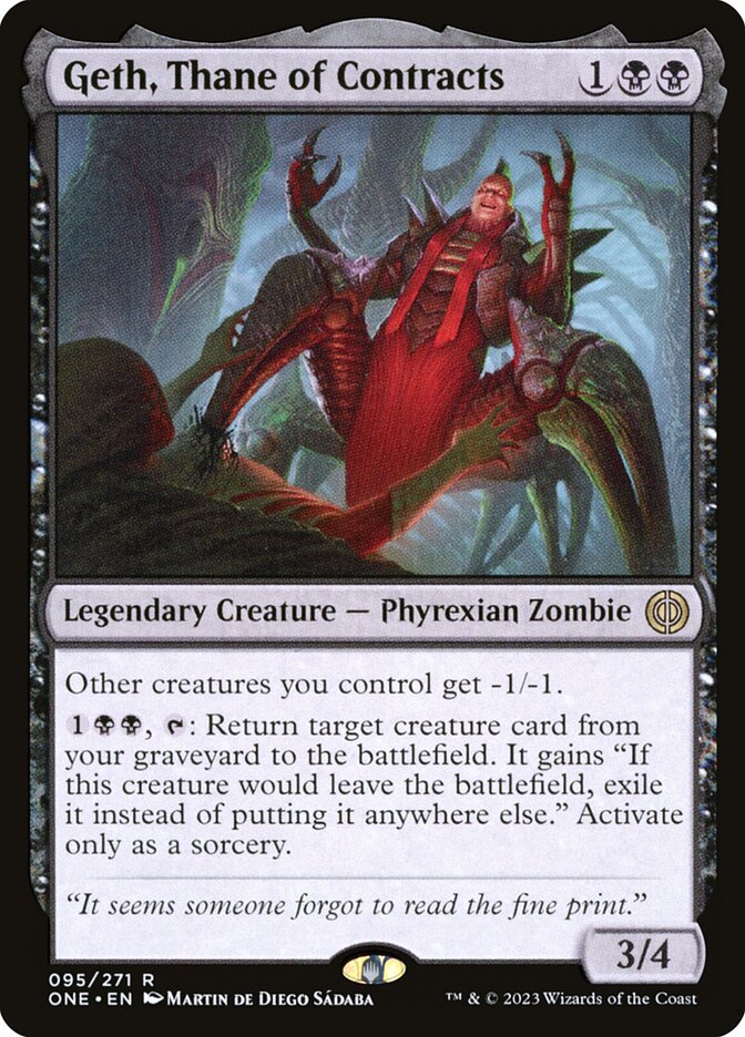 ONE 095 Geth, Thane of Contracts R