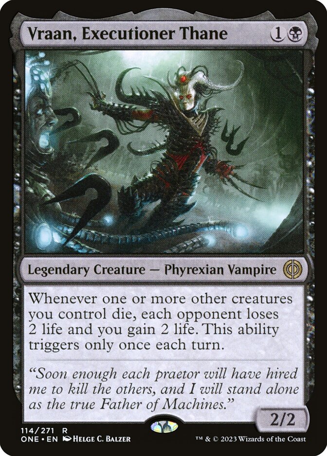 ONE 114 Vraan, Executioner Thane R