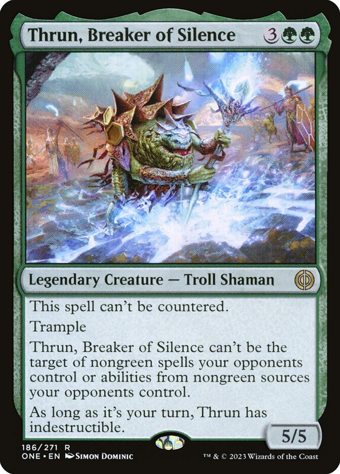 ONE 186 Thrun, Breaker of Silence R