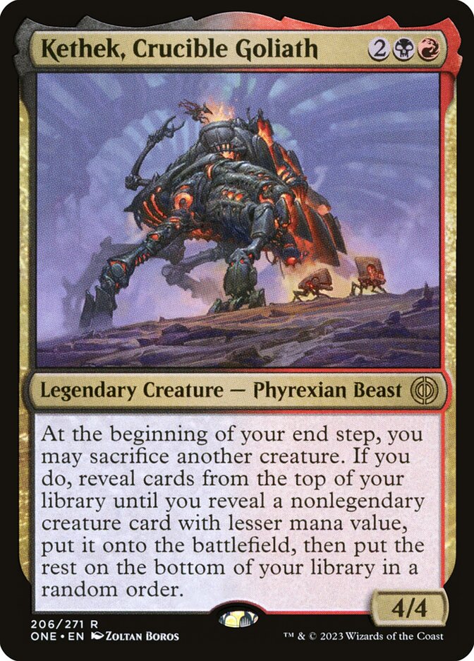 ONE 206 Kethek, Crucible Goliath R