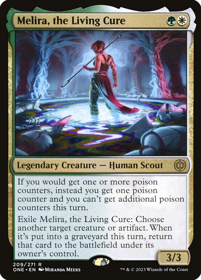 ONE 209 Melira, the Living Cure R