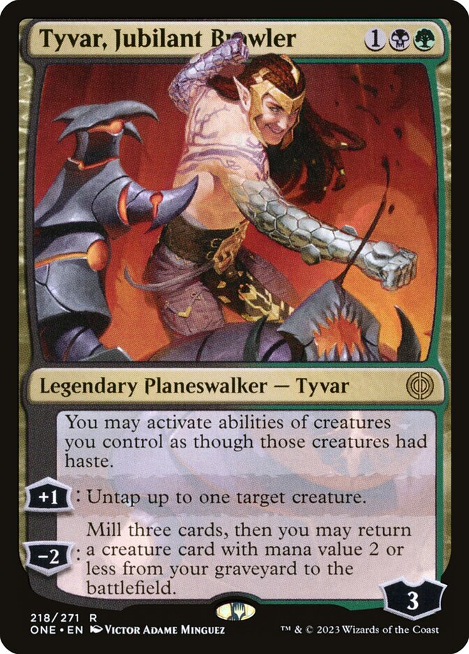 ONE 218 Tyvar, Jubilant Brawler R