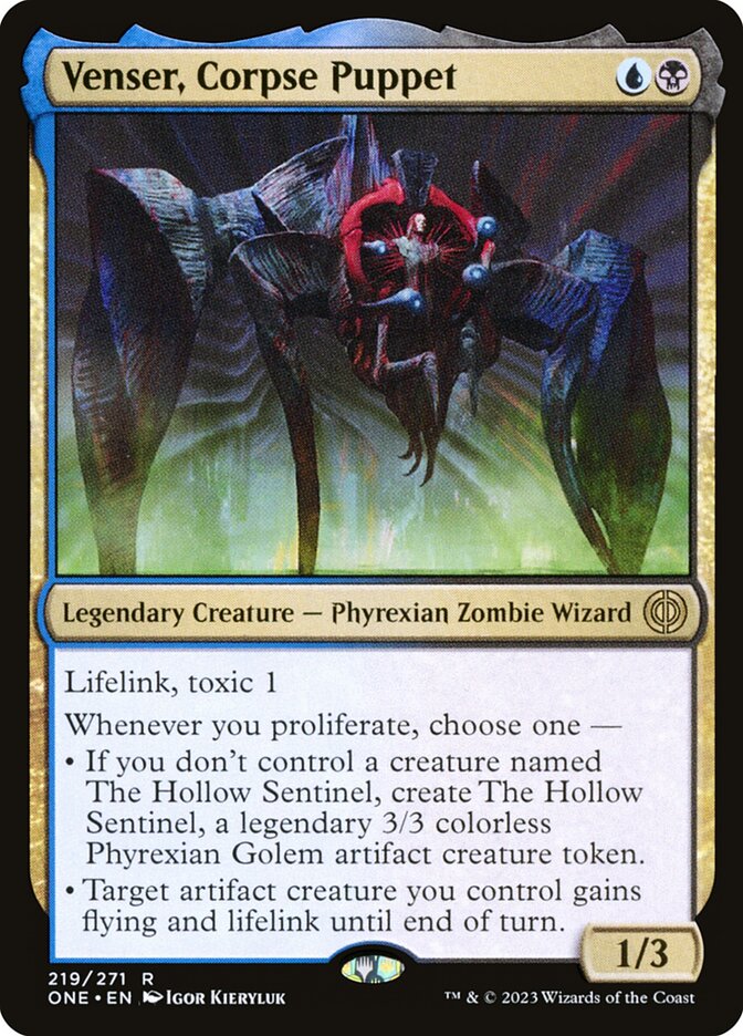 ONE 219 Venser, Corpse Puppet R