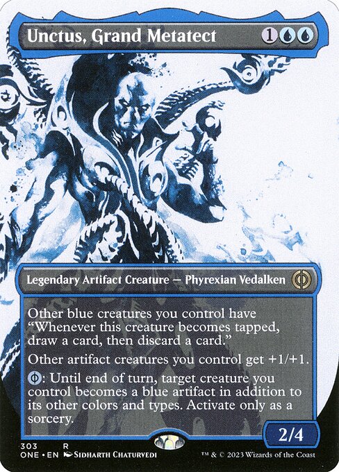 [Foil] ONE 303 Unctus, Grand Metatect (303 - Borderless Ichor) R