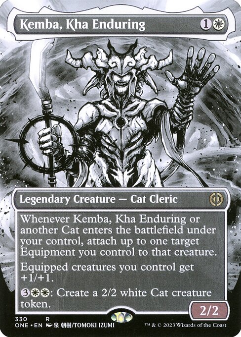 [Foil] ONE 330 Kemba, Kha Enduring (330 - Borderless Manga) R