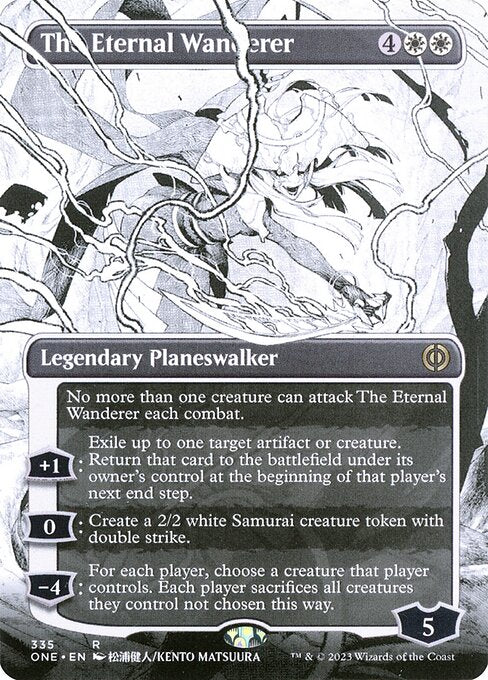 [Foil] ONE 335 The Eternal Wanderer (335 - Borderless Manga) R