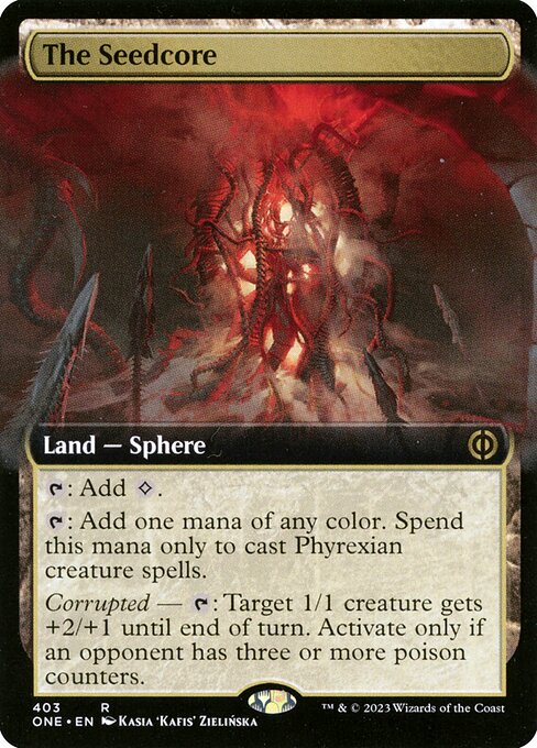 [Foil] ONE 403 The Seedcore (Extended Art) R