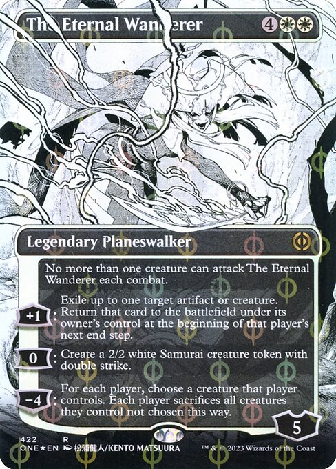 [Foil] ONE 422 The Eternal Wanderer (422 - Step-and-compleat) R