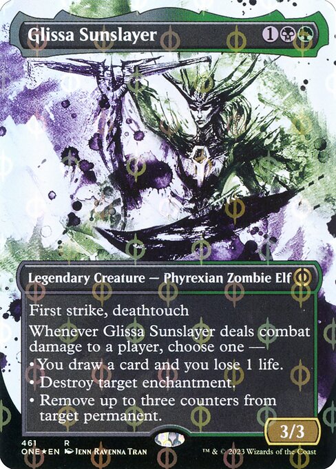 [Foil] ONE 461 Glissa Sunslayer (461 - Step-and-compleat Foil) R
