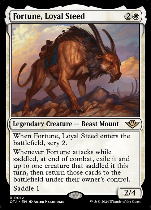 OTJ 012 Fortune, Loyal Steed R