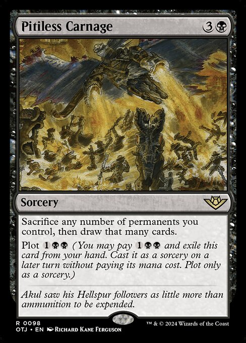 OTJ 098 Pitiless Carnage R