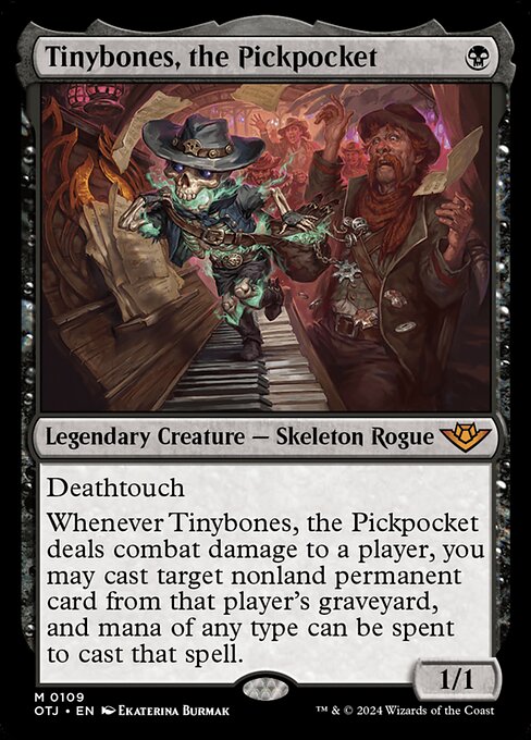 [Foil] OTJ 109 Tinybones, the Pickpocket M