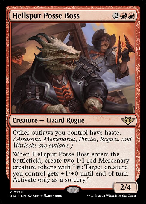 OTJ 128 Hellspur Posse Boss R