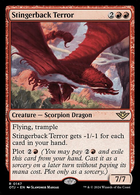 OTJ 147 Stingerback Terror R