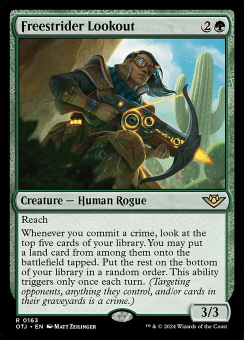 [Foil] OTJ 163 Freestrider Lookout R