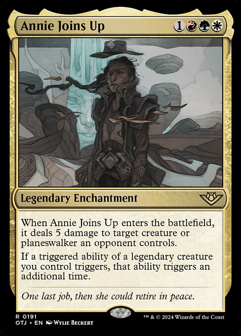 [Foil] OTJ 191 Annie Joins Up R