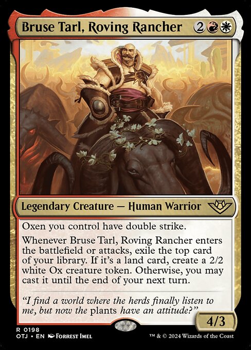 [Foil] OTJ 198 Bruse Tarl, Roving Rancher R