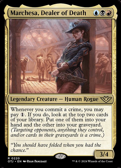 [Foil] OTJ 220 Marchesa, Dealer of Death R