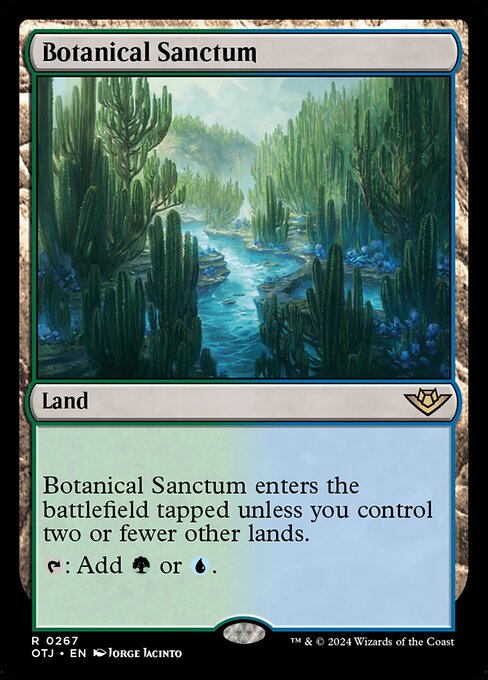 [Foil] OTJ 267 Botanical Sanctum R