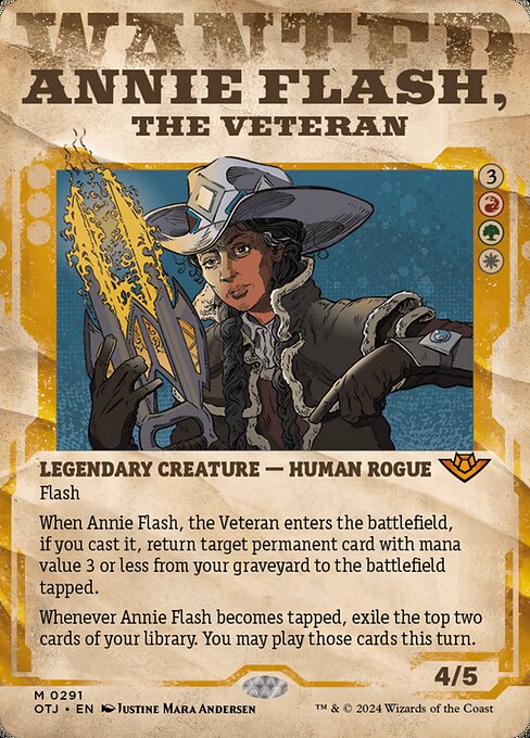 OTJ 291 Annie Flash, the Veteran (0291 - Showcase) M