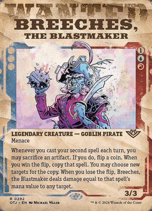 [Foil] OTJ 292 Breeches, the Blastmaker (0292 - Showcase) R