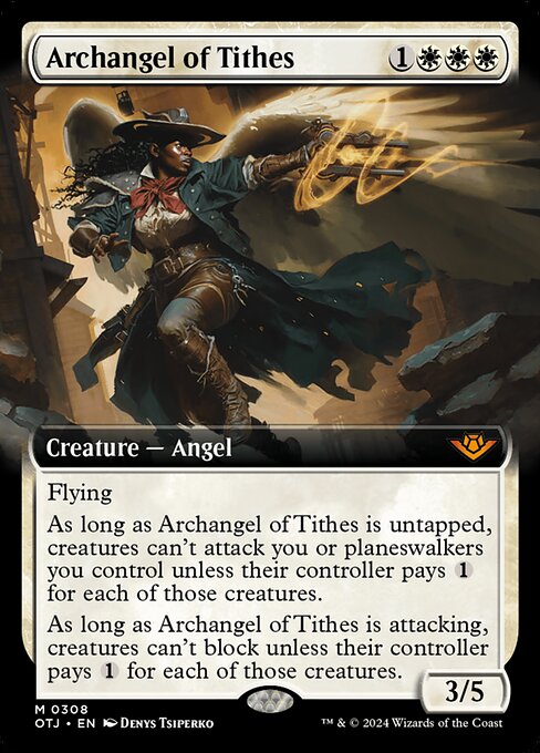 OTJ 308 Archangel of Tithes (0308 - Extended Art) M