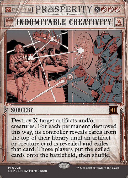 [Foil] OTP 025 Indomitable Creativity (0025 - Showcase) M