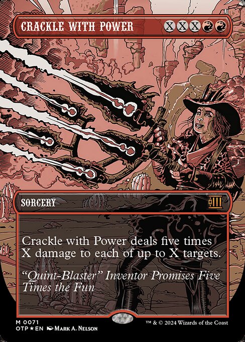 [Foil] OTP 071 Crackle with Power (0071 - Textured Foil) M
