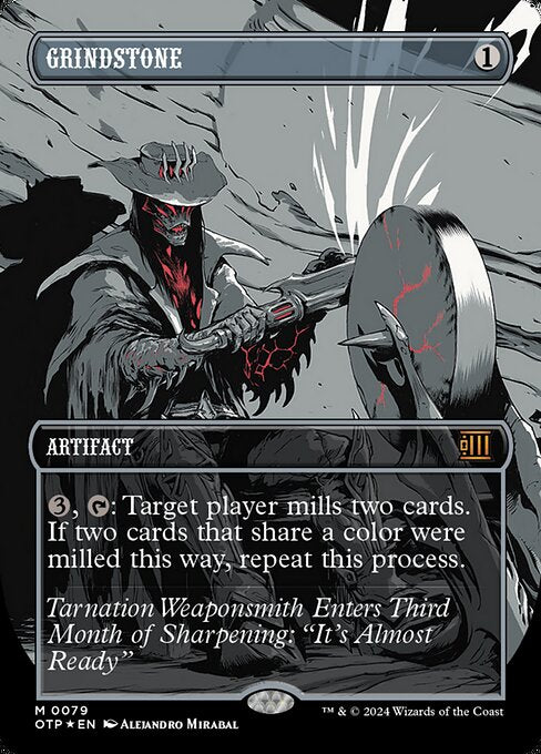 [Foil] OTP 079 Grindstone (0079 - Textured Foil) M