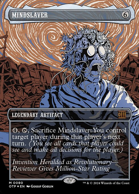 [Foil] OTP 080 Mindslaver (0080 - Textured Foil) M