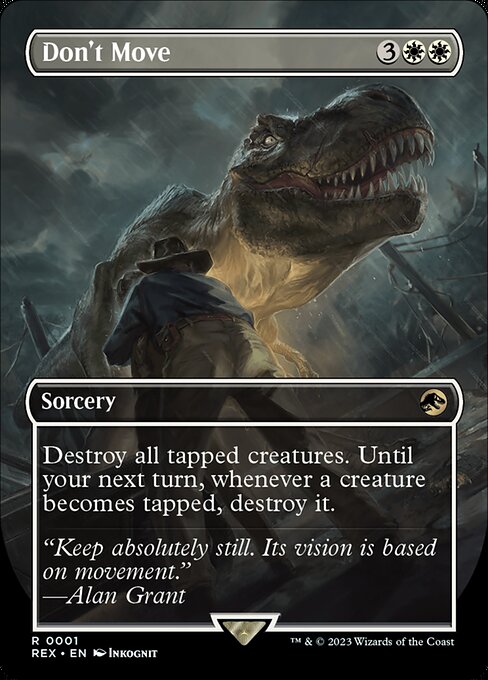 [Foil] REX 001 Don't Move (0001) R