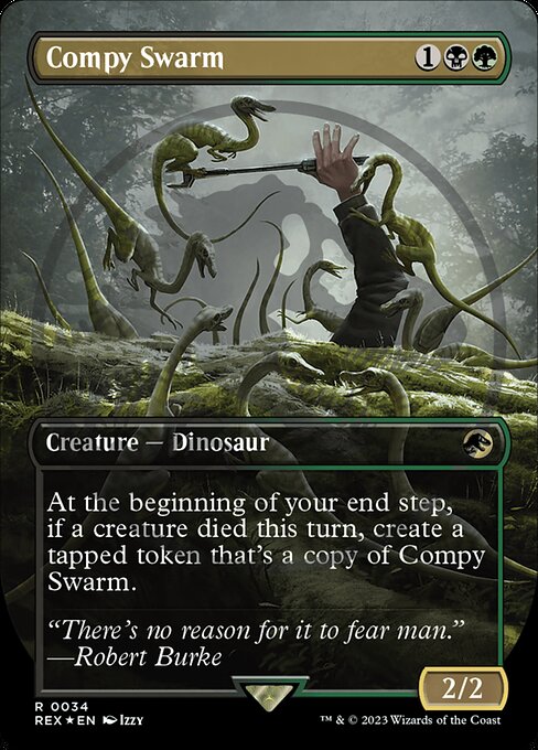 [Foil] REX 034 Compy Swarm (0034 - Emblem Foil) R
