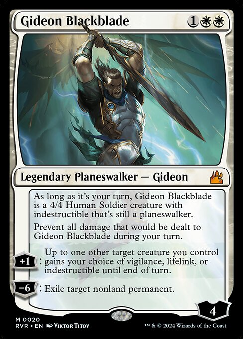 RVR 020 Gideon Blackblade M