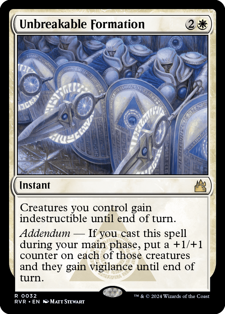 RVR 032 Unbreakable Formation R