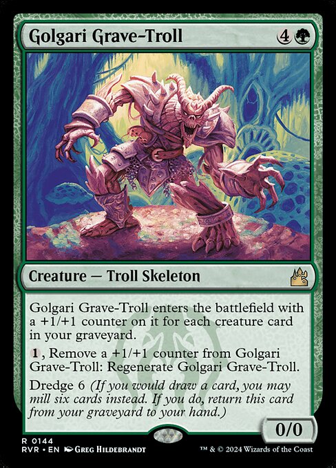 RVR 144 Golgari Grave-Troll R